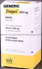 Generic Ziagen (tm) (ABC) 300mg (60 Pills)